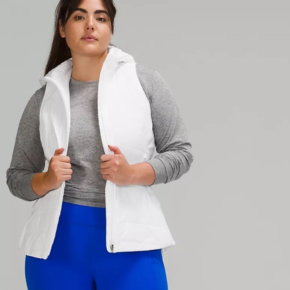 Lululemon Orig Another Mile Vest in White size 8